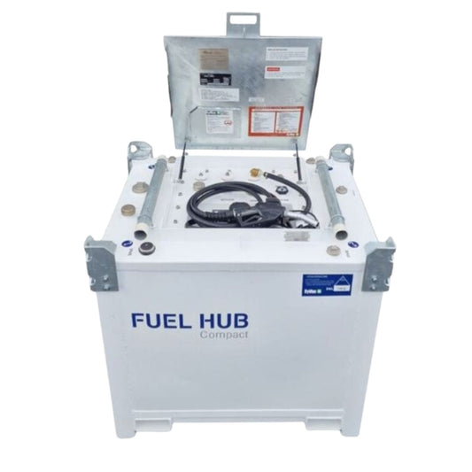 DYMAC FUEL HUB COMPACT 1100 LITRE  (12v Electric Fuel Pump)
