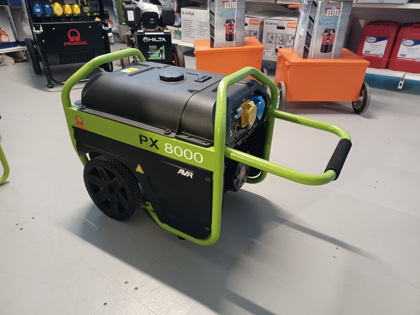 Pramac PX8000 - 6 KVA / 5.4 KW - Powerful Petrol Generator