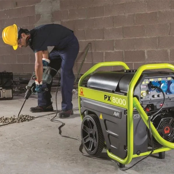 Pramac PX8000 - 6 KVA / 5.4 KW - Powerful Petrol Generator