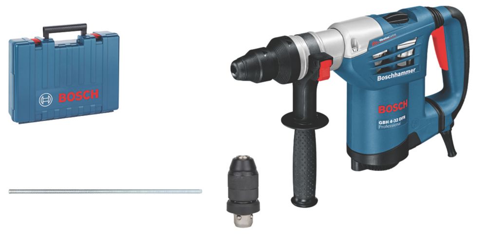 Bosch GBH 4-32 DFR (110V) +20 Accessories in Carry Case SDS-Plus & Carry Case