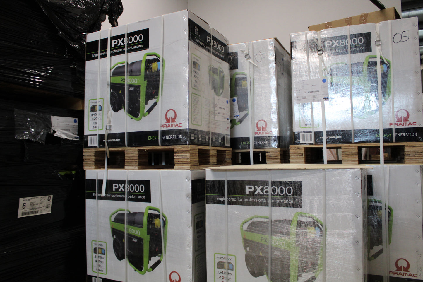 Pramac PX8000 - 6 KVA / 5.4 KW - Powerful Petrol Generator