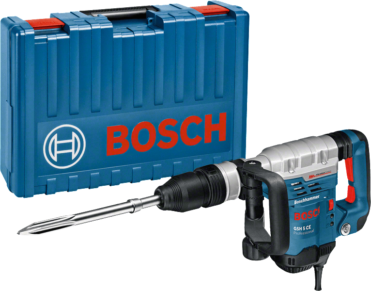 Bosch Gsh 5 Ce (110v) Breaker & Carry Case