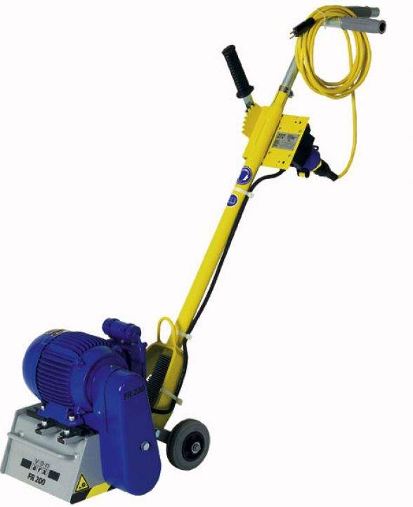 Scarifier Scabbler Von Arx FR200 200mm Electric 110V