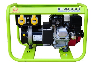 Pramac P6000 6 KVA  5.4 KW Quite Diesel Generator w Wheel Kit
