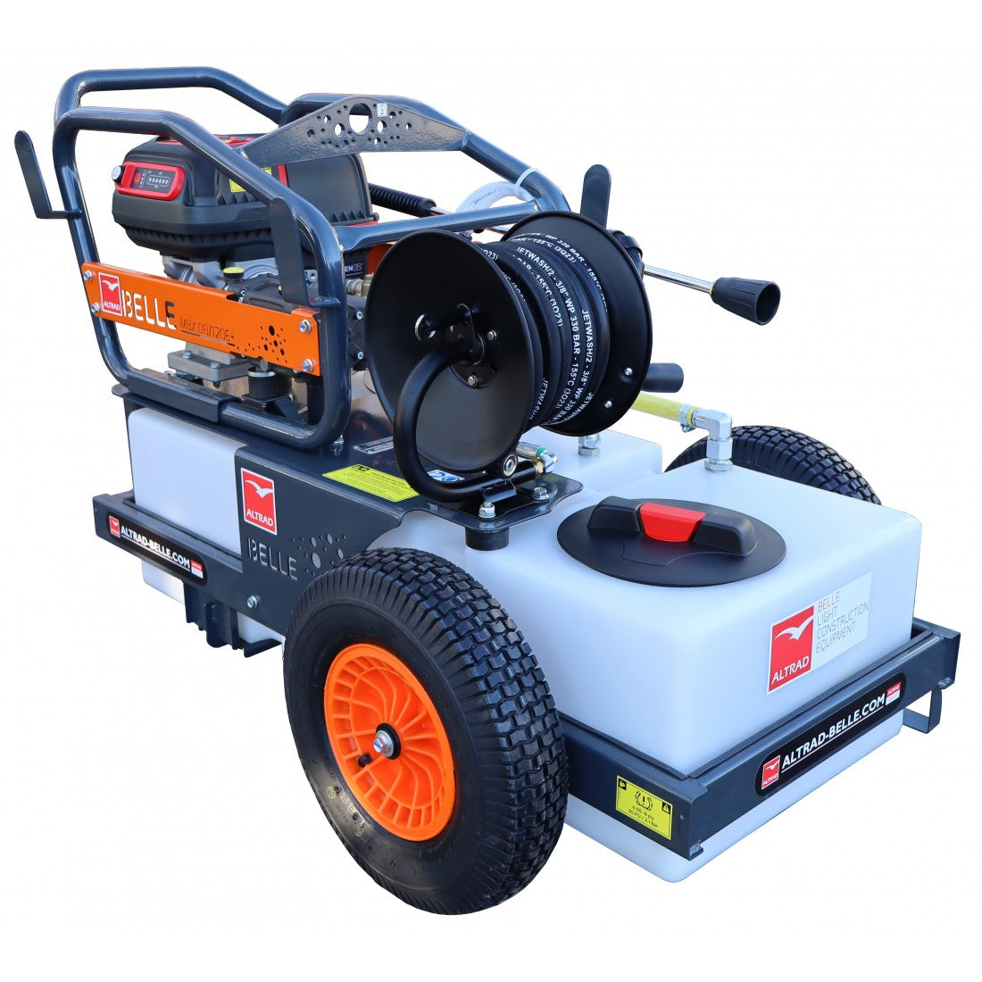 Altrad Belle MBX 08/120E+  - 82V Battery Powered Mini Bowser Pressure Washer Kit