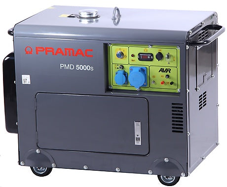 Pramac PMD 5000S Back-Up Generator (220 / 230 V – Diesel AVR Generator)