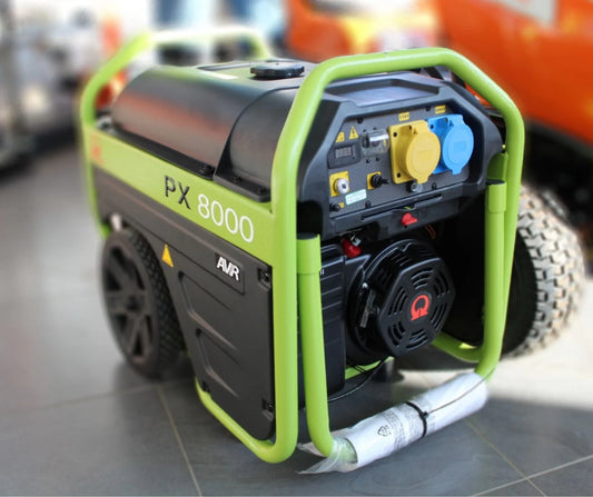 Pramac PX 8000 -  6 KVA / 5.4 KW - Powerful Petrol Generator