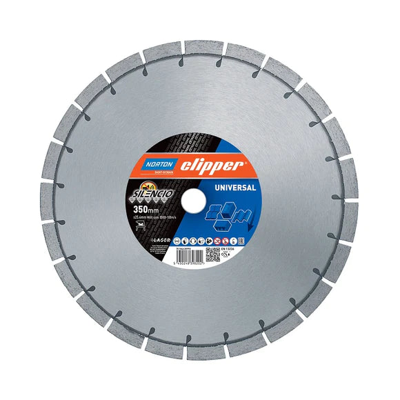 350 mm / 14" Universal Diamond Blade - Norton Clipper