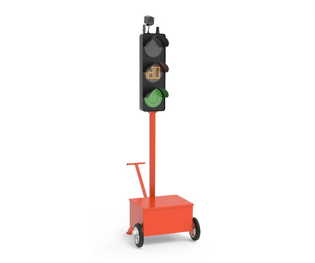 Sphere Portable Traffic Light  — Traffic Activated (Daisy Chain 7 way) ST-PS-4