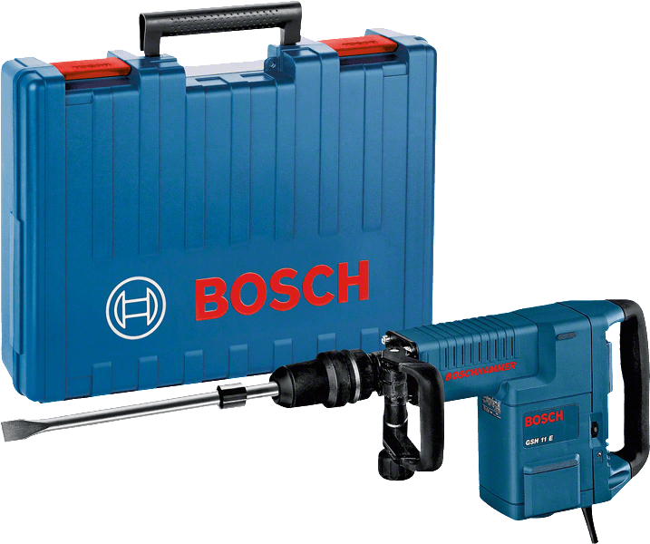 Bosch Gsh 11 E (110v) Breaker & Carry Case